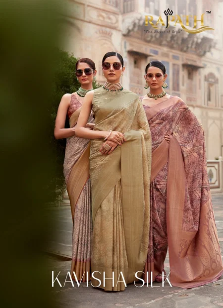Kavisha Silk By Rajpath Occasion Tissue Silk Sarees Wholesale Shop In Surat